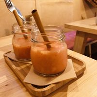 Smoothies at Mukka Coffee in Mallorca