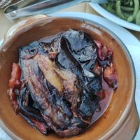 Eggplant Man-Tella without the feta at Man-Tella in Lesvos