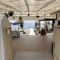   at Holy Beach in Cogoleto