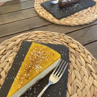 Mangocheesecake and Snickers Icecream  at Holy Beach in Cogoleto