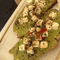 Guacamole mit Feta (nicht vegan)  at Abigail's Cafe in Lagos