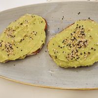 Avocado toast at Abigail's Cafe in Lagos