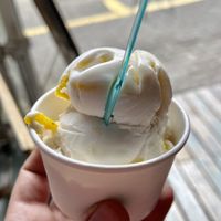 Small mango coconut - delicious!  at Rebelissimo in Jaco