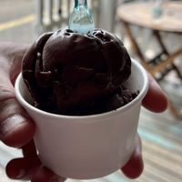 Small chocolate almond  at Rebelissimo in Jaco