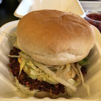 Original Burger at Dirt Burger in Des Moines