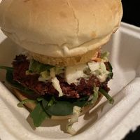 Volcano Burger  🌋🍔 🌱 at Dirt Burger in Des Moines