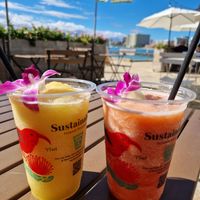 Juices at Barefoot Beach Cafe in Honolulu