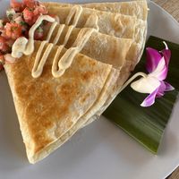 Quesadillas  at Barefoot Beach Cafe in Honolulu