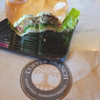 Spicy Black Bean Burger at Copper Branch - Strandherd in Nepean