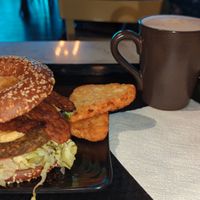 Ultimate Bagel Sandwich at Copper Branch - Strandherd in Nepean