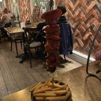 The kebab  at The Botanist in Cheltenham