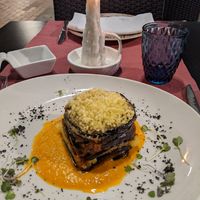 Vegan moussaka at Masero in Huelva