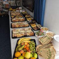 Buffet catering for everyone at Cafaidh Blasta in Islay