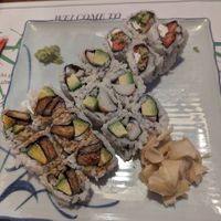 Eel Avocado, California, and Philadelphia rolls at Veggie Heaven in Denville