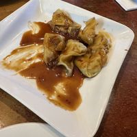 Hunan dumplings   at Veggie Heaven in Denville