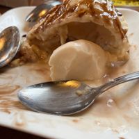 Inside the fried ice cream  at Veggie Heaven in Denville