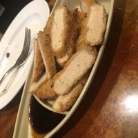 A25 香脆雞 crispy soy protein (breaded soy chicken with oregano, basil and rosemary   at Veggie Heaven in Denville