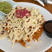 Chilaquiles  at The Pitted Date in Tulum