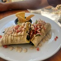 Breakfast Burrito at The Pitted Date in Tulum