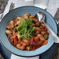 Vegan gnocchi  at Fern Cottage in Pitlochry
