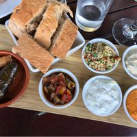 Meze platter  at Fern Cottage in Pitlochry