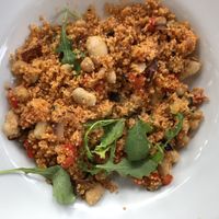 Chef special vegan dish  at Fern Cottage in Pitlochry