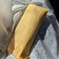 Potato & vegetable tamale at The Tamale Guy in Claremont