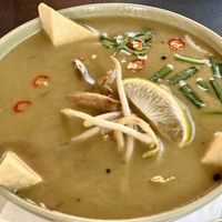 Tom Kha soup 🍜- vegan  at Iluzjon Café Bar in Warsaw