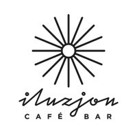 the logo at Iluzjon Café Bar in Warsaw