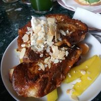 Chałka z ricotta  at Iluzjon Café Bar in Warsaw