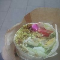 Falafal with vegan cheese / 16pln at Veg4seasons in Warsaw