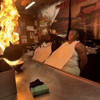   at Menbaka Fire Ramen めん馬鹿 in Kyoto