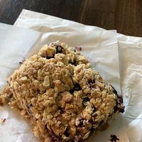Berry oat bar 🤤  at The Black Bear - temporarily closed in Denali
