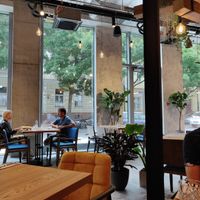 Interior at Spojka Karlin in Prague