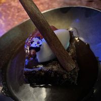 Pear Sticky Toffee pudding 👌  at Tattu in Manchester