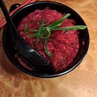 Candy rice at Tattu in Manchester