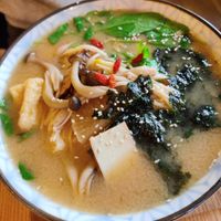 Miso ramen at Mist in Prague