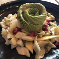 Avocado salad at Mist in Prague