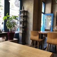 Seating area  at Mist in Prague