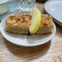 apple cake   at Cafe Bronze in Tanumshede