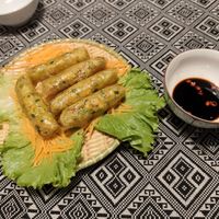 "Chicken" Spring Rolls at Sapa Classic Vegan in Sapa