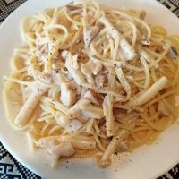 Pasta Alfredo at Sapa Classic Vegan in Sapa