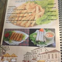 Menu at Sapa Classic Vegan in Sapa