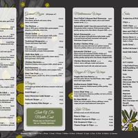 Menu at Appetite Café in Castlebar