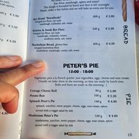  at Peter's Pie & Coffee Bar in Herceg Novi