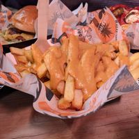 Cheezy fries at Herbivorous in Sheffield