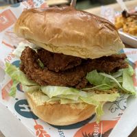 Fried ‘Chicken’ Burger  at Herbivorous in Sheffield