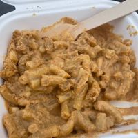 Mac n cheese at Herbivorous in Sheffield