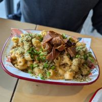 Mac 'n' cheese at Herbivorous in Sheffield