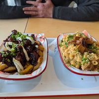 Vegan dishes at Herbivorous at Herbivorous in Sheffield